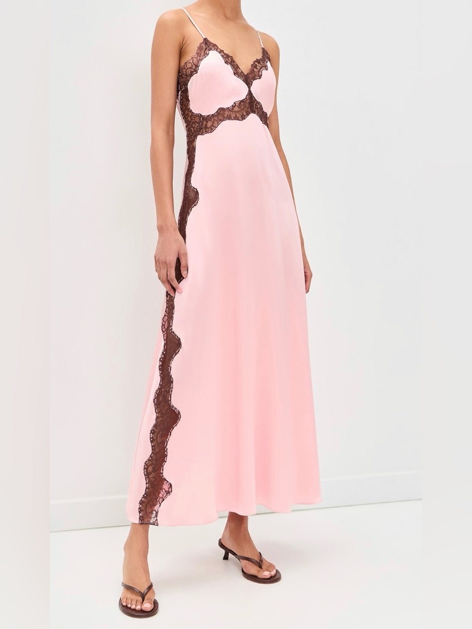 Reformation Ericka Silk Dress New Nwt